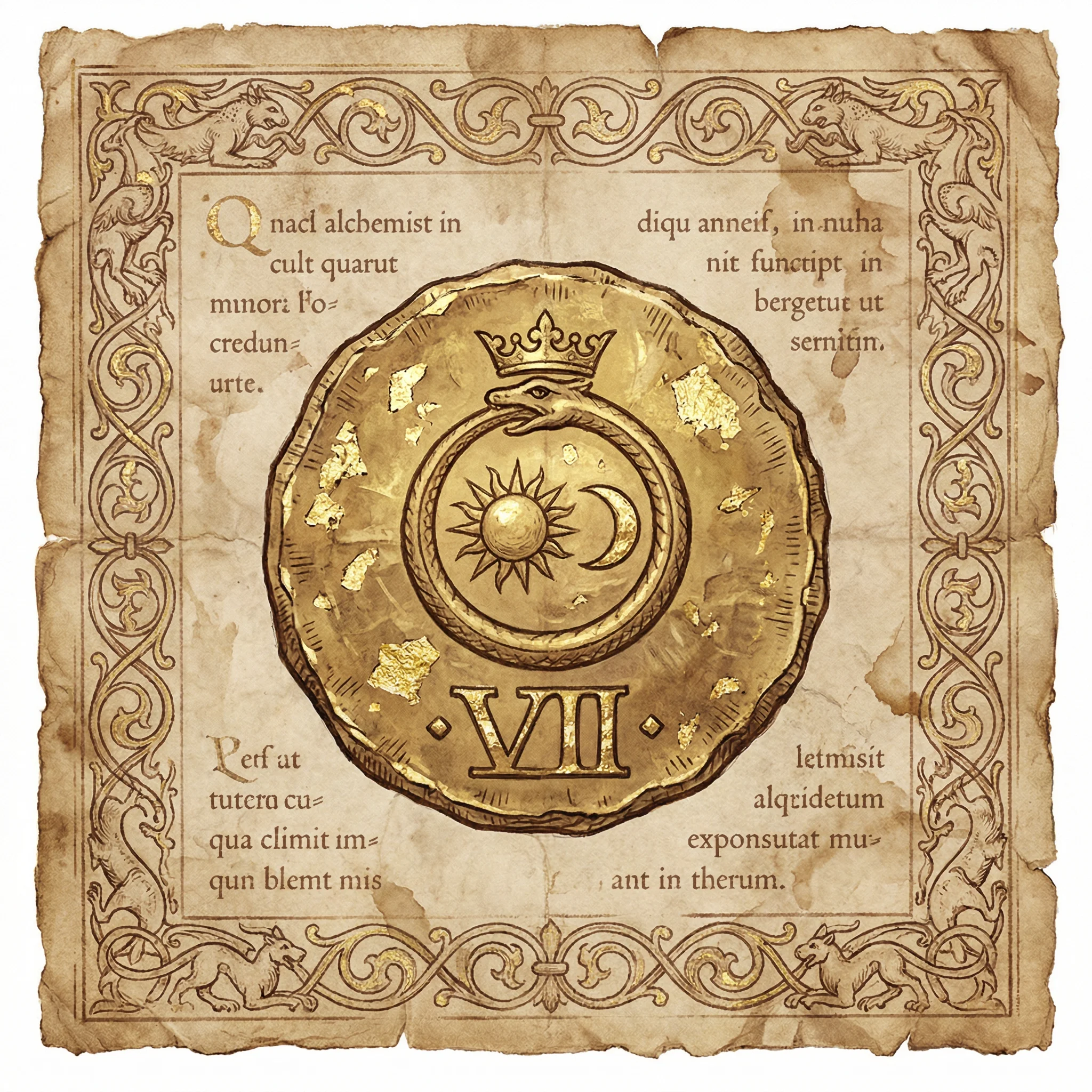 c7娱乐 - 古代幸运金币手绘图